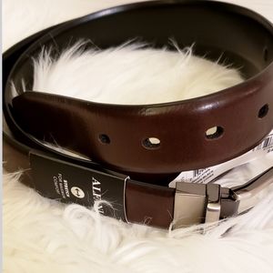 NWT Men's Alfani Reversible Belt Size 38-40